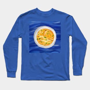 Ramen in the style of Van Gogh Long Sleeve T-Shirt